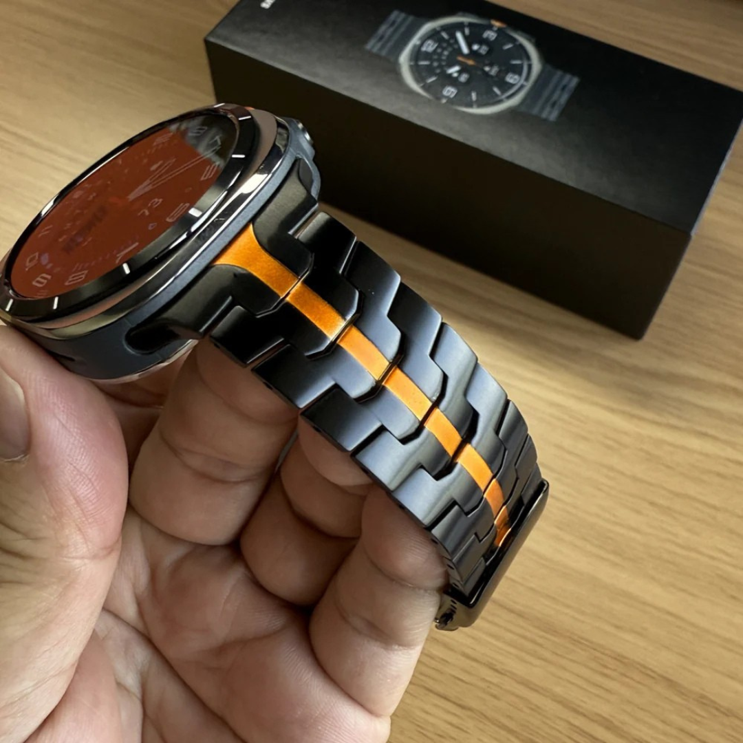 Reloj Deportivo con Correa de Titanio Futurista y Funcional