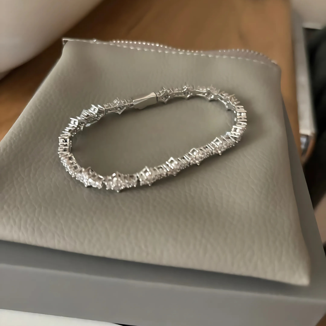 Pulsera Bañada en Plata