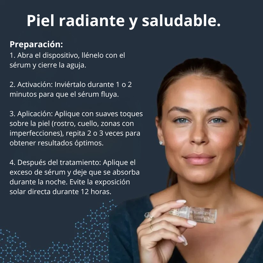 Mini Kit Microinfusión Facial de Sérum Antienvejecimiento