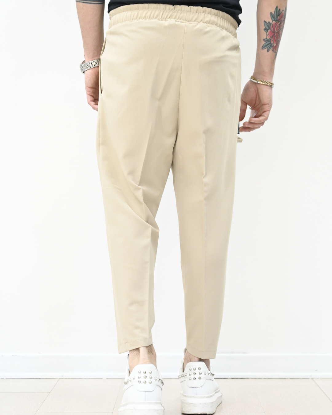 Pantalón Jogger Ancho con Ajuste de Cintura