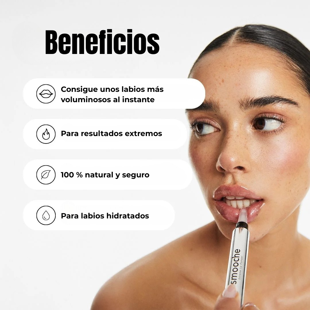 Voluminizador de Labios Natural con Efecto Inmediato y Resultados Extremos para una Hidratación Intensa (OFERTA 2X1)