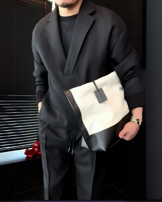 Conjunto de Jersey y Pantalón para Hombre de Estilo Casual