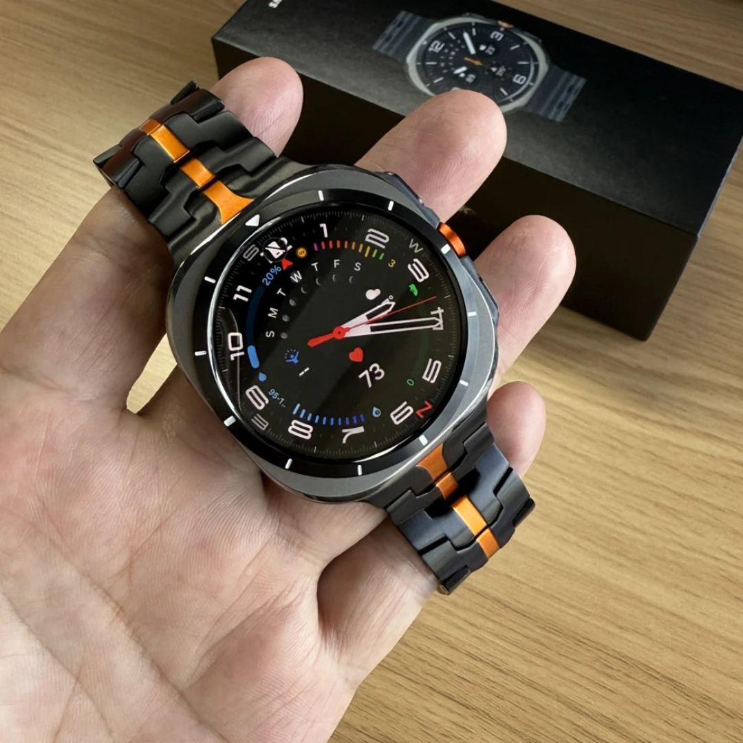 Reloj Deportivo con Correa de Titanio Futurista y Funcional