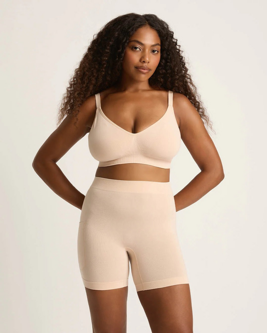 Shorts sin Costuras con Bolsillo Lateral Suavidad, Sujeción y Comodidad (OFERTA 2X1)