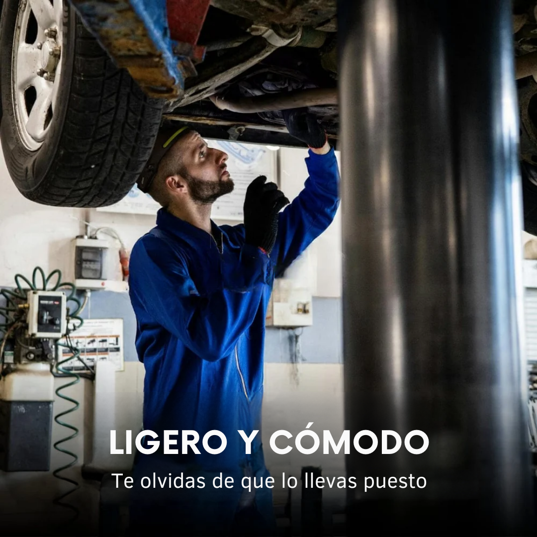 Lámpara Frontal de Cabeza 230° con Sensor de Movimiento