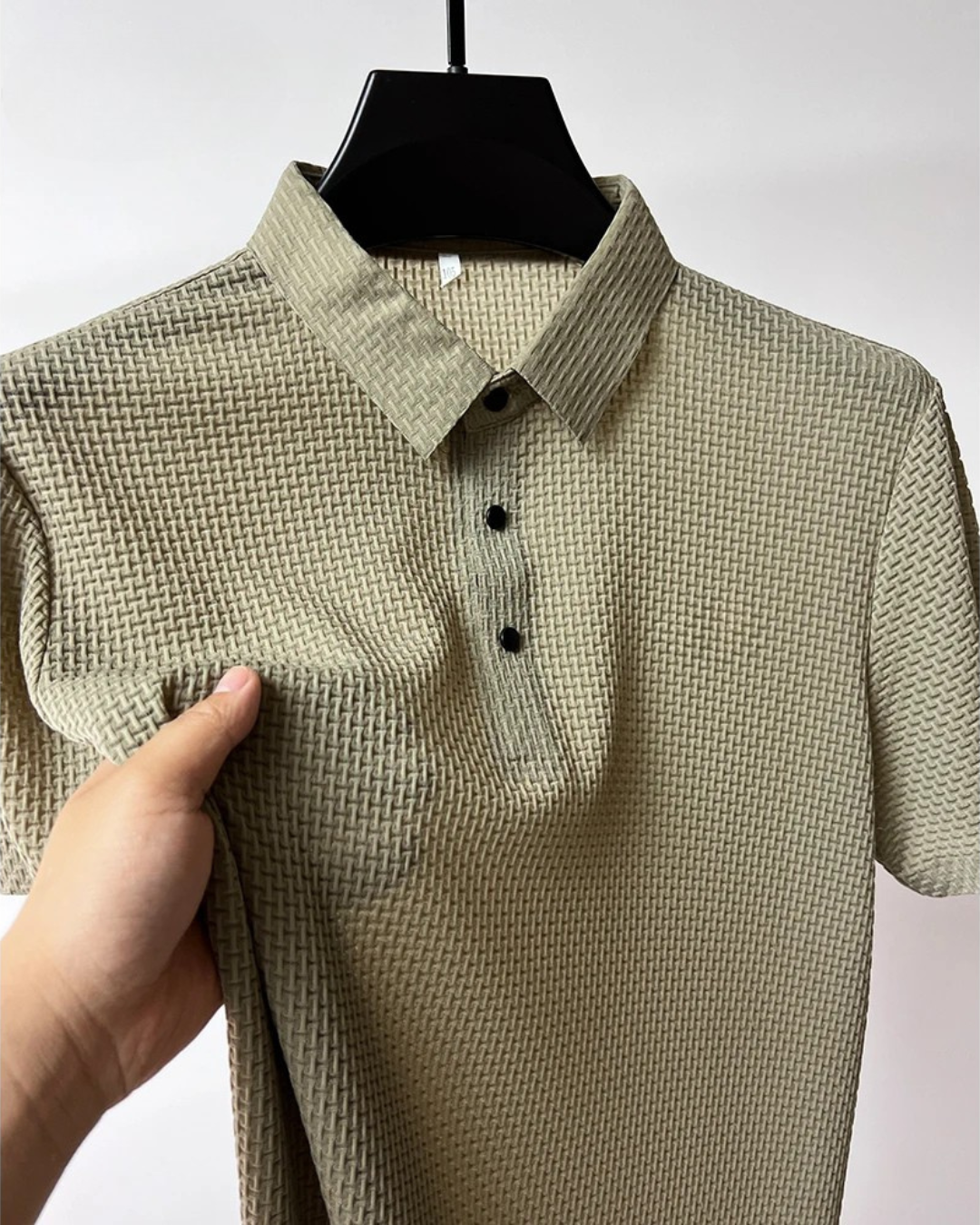 Polo Clásico de Algodón para Hombre