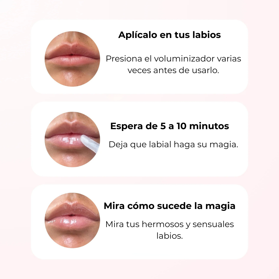 Voluminizador de Labios Natural con Efecto Inmediato y Resultados Extremos para una Hidratación Intensa (OFERTA 2X1)