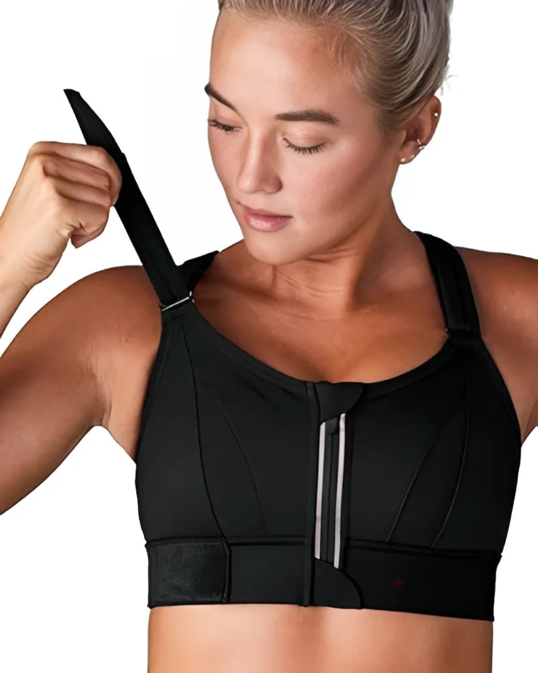 Sujetador deportivo con cierre frontal para una sujeción máxima (OFERTA 2X1)