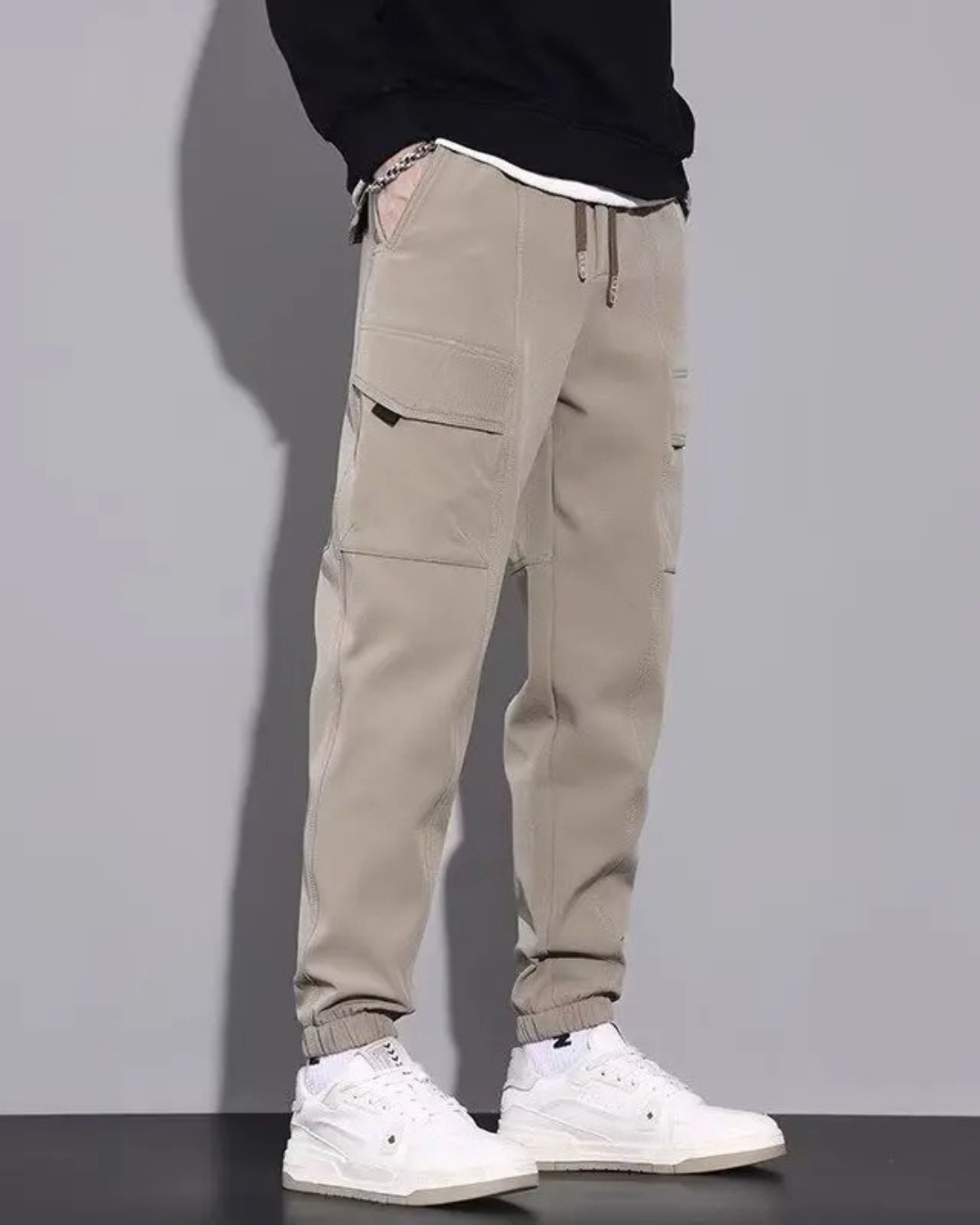 Pantalón Casual Unisex con Múltiples Bolsillos