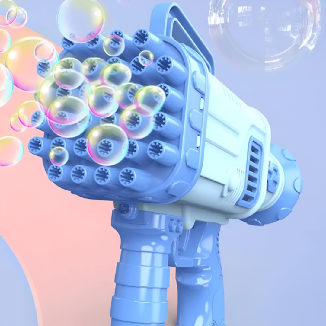 Pistola de burbujas automáticas para niños