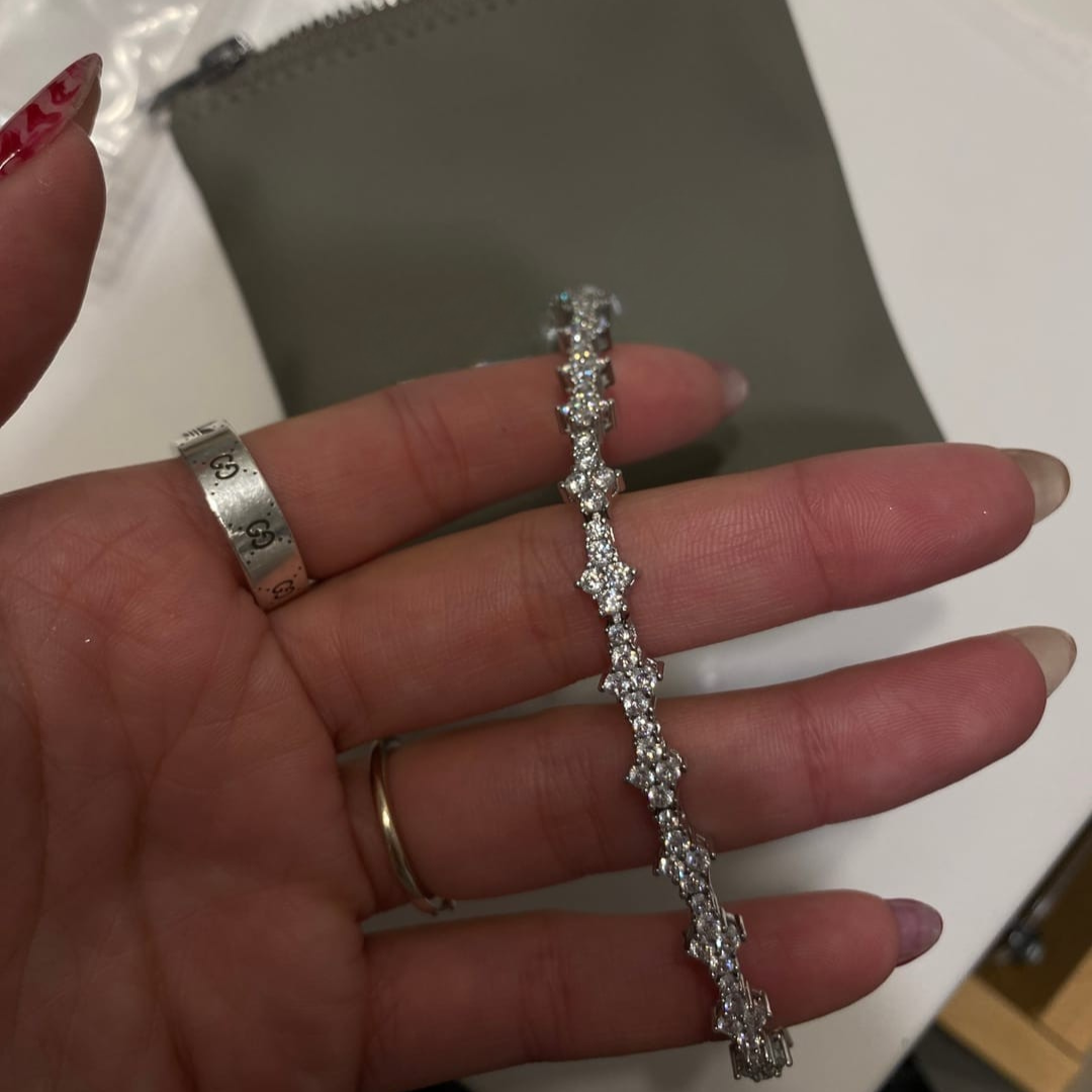 Pulsera Bañada en Plata