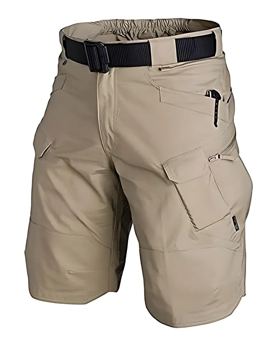 Pantalón Corto Táctico Multibolsillos para Hombre