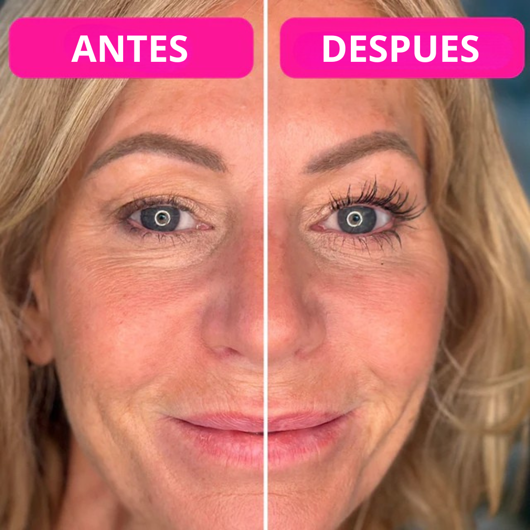 Máscara de Pestañas Voluminizadora y Fortalecedora Efecto Lifting Natural (OFERTA 2X1)
