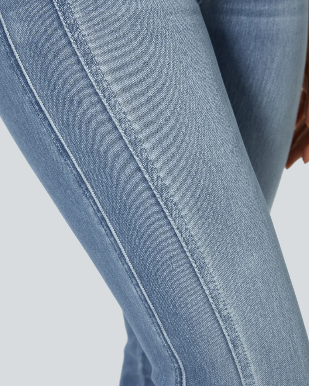 Pantalón Ajustado con Múltiples Bolsillos y Cierre de Cremallera para Mujer