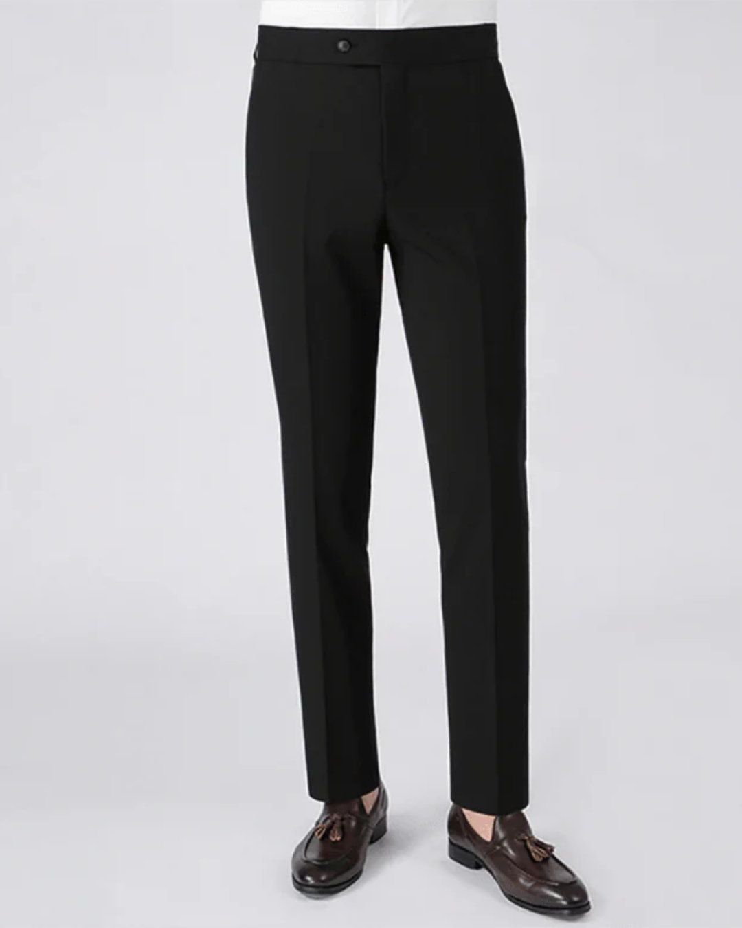 Pantalones formales elásticos para hombre
