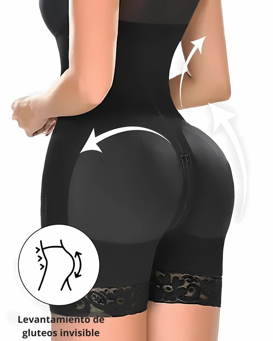 Modelador corporal de talla grande para mujer
