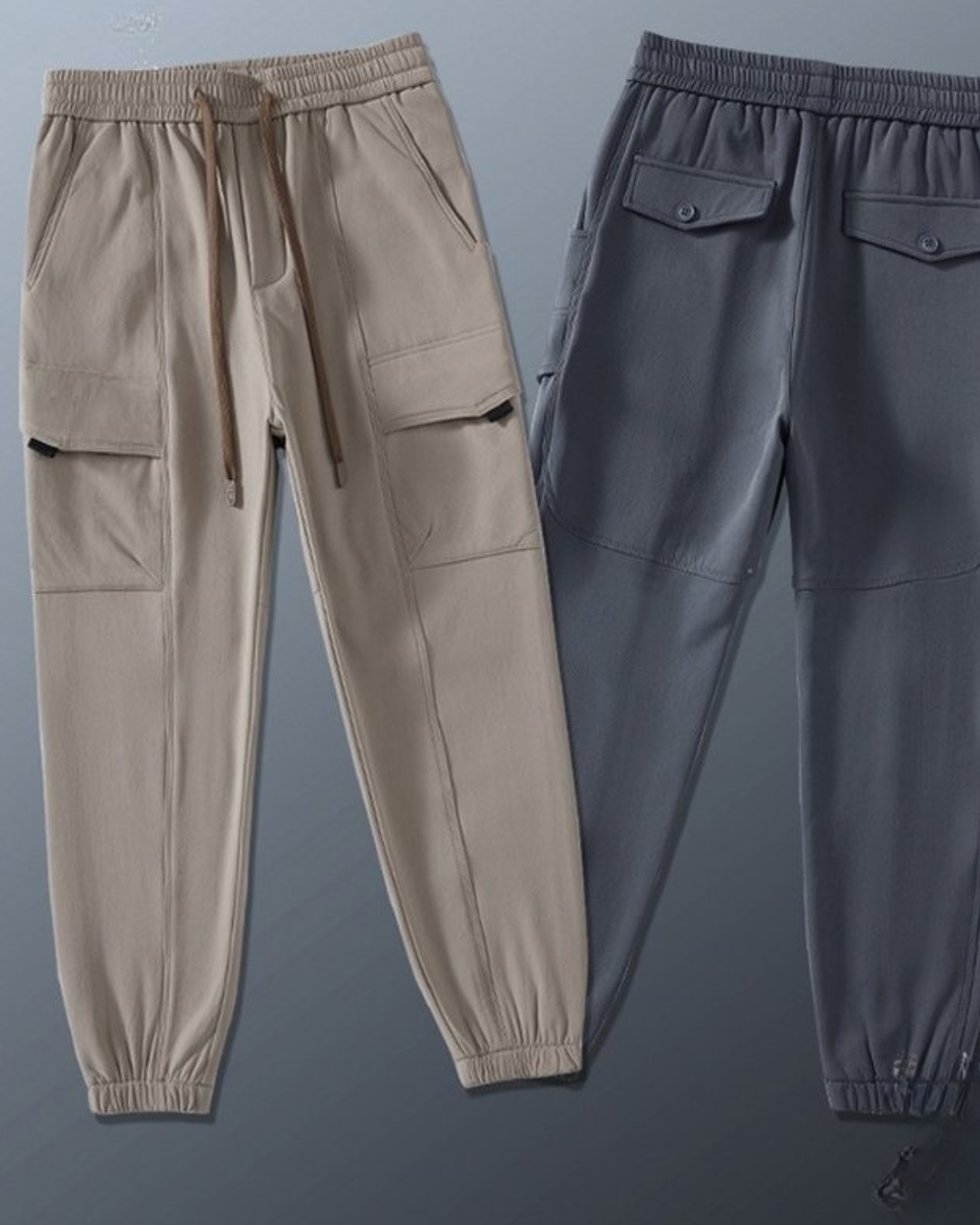 Pantalón Casual Unisex con Múltiples Bolsillos
