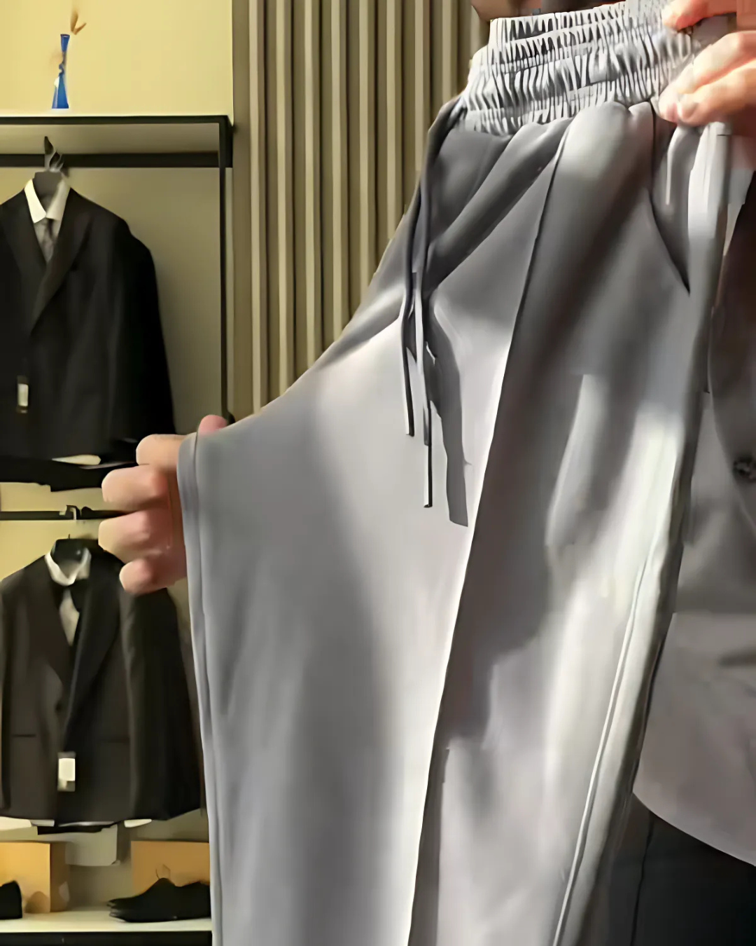 Conjunto Casual con Camisa Manga Corta y Pantalón para Hombre
