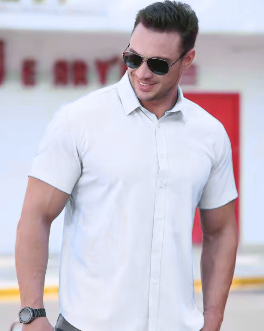 Camisa de Manga Corta para Hombre