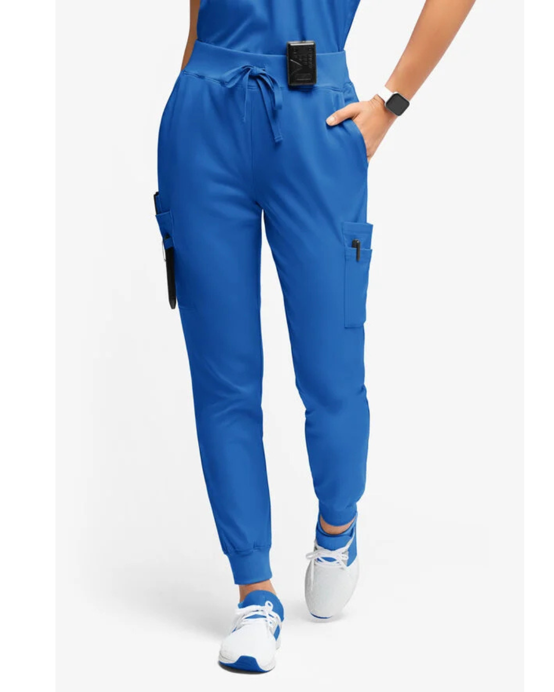 Conjunto de Uniforme Médico para Mujer con Bolsillos Multifuncionales y Tejido Transpirable