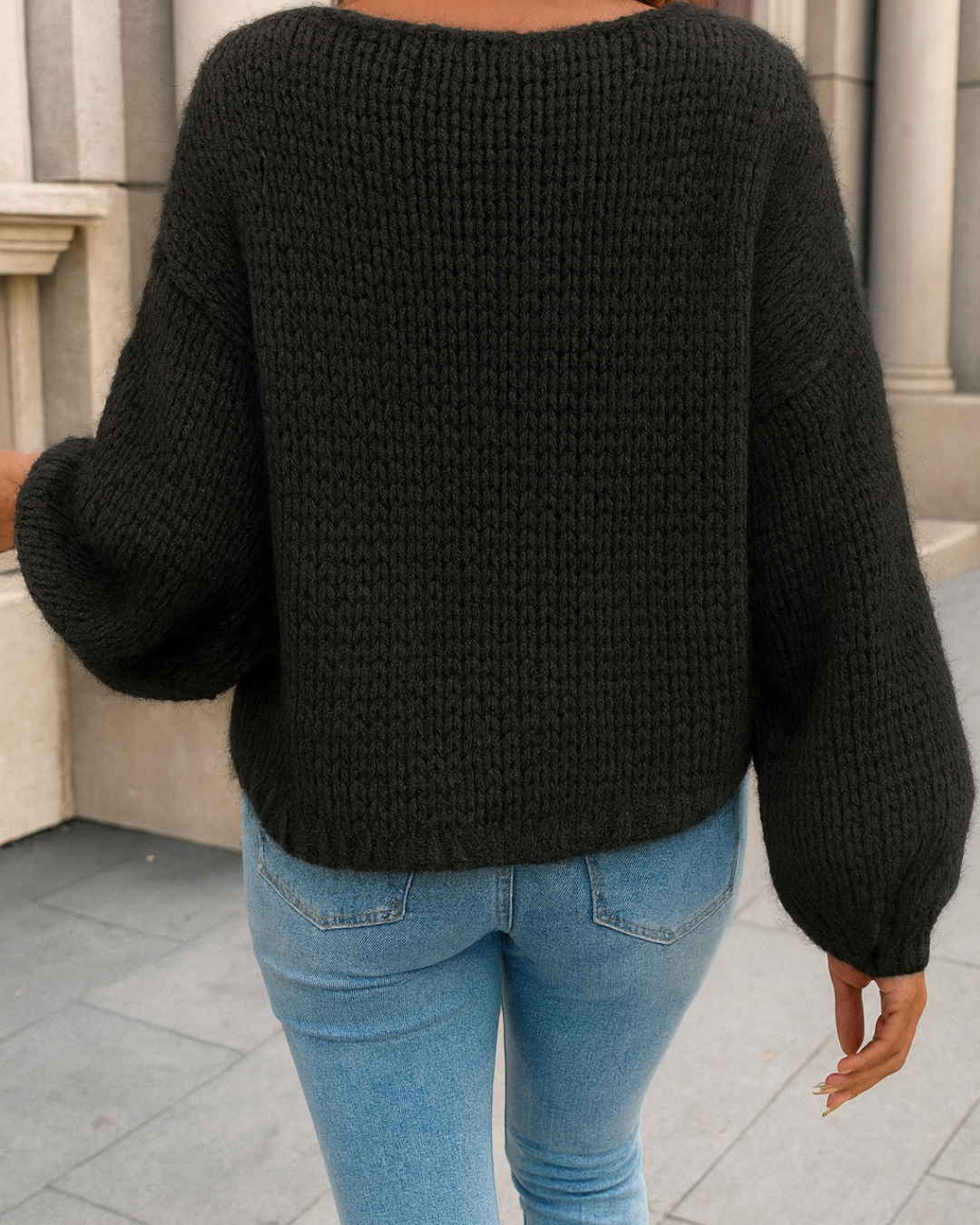 Suéter Ligero y Suave de Punto para Mujer