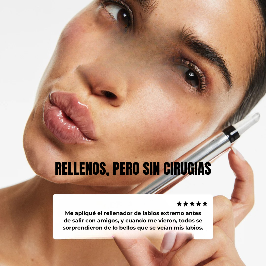 Voluminizador de Labios Natural con Efecto Inmediato y Resultados Extremos para una Hidratación Intensa (OFERTA 2X1)