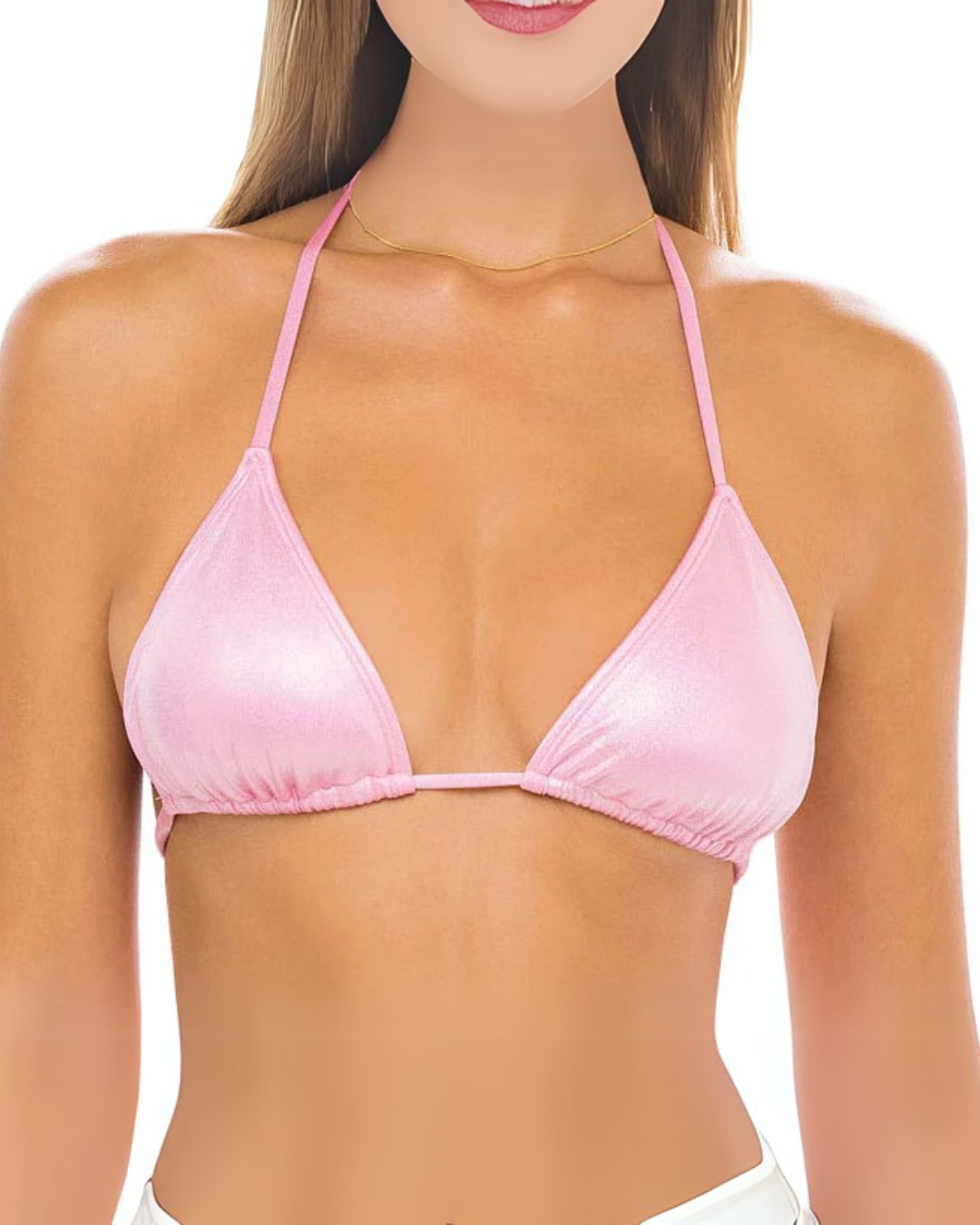 Bikini triangular ajustable sin costuras