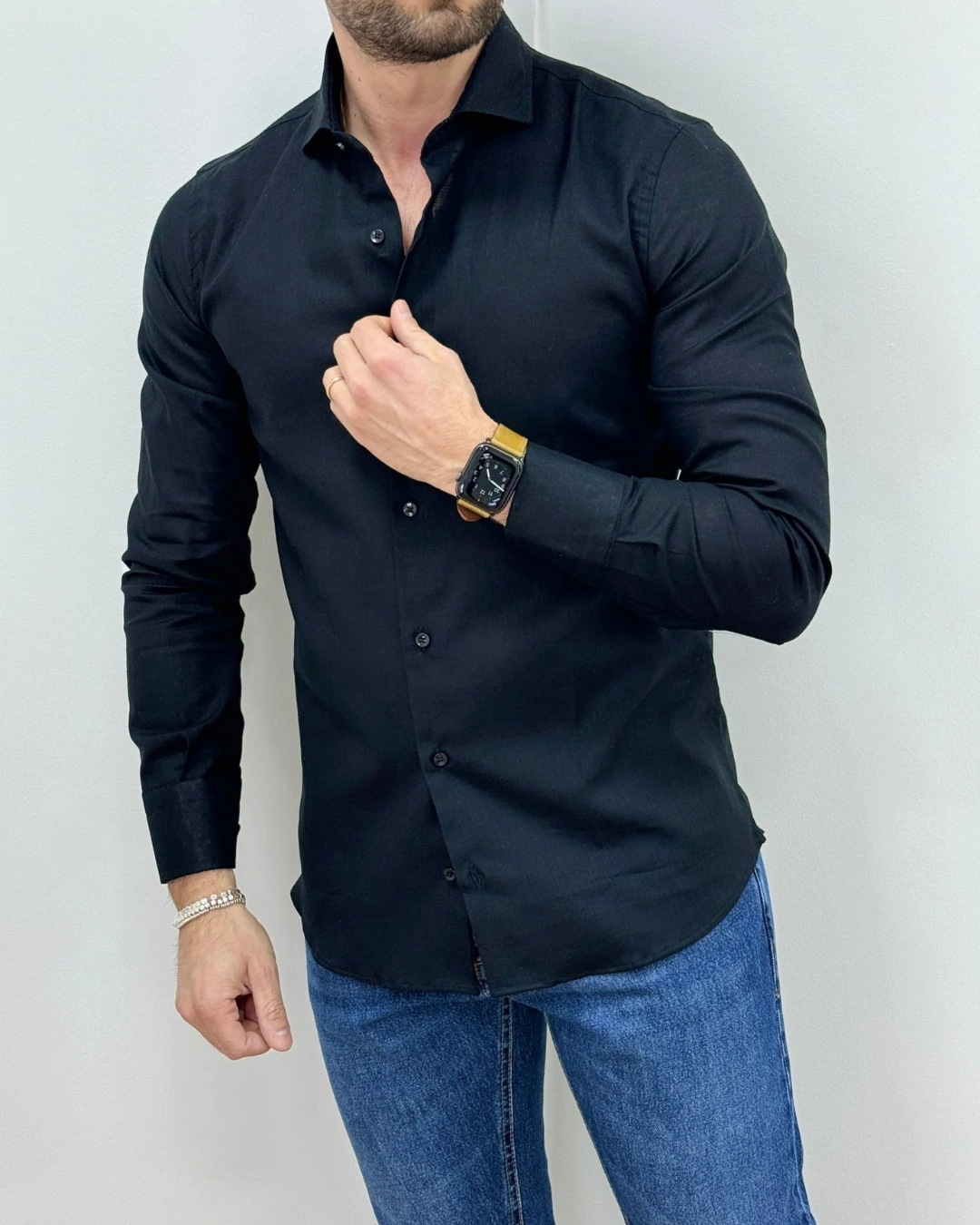 Camisa de Lino para Hombre