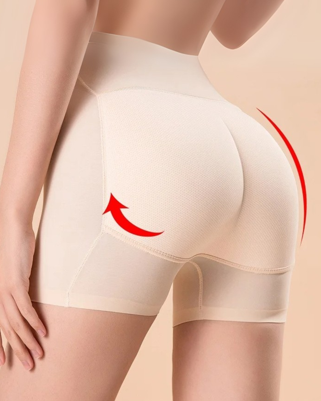 Faja moldeadora con almohadillas para caderas y glúteos
