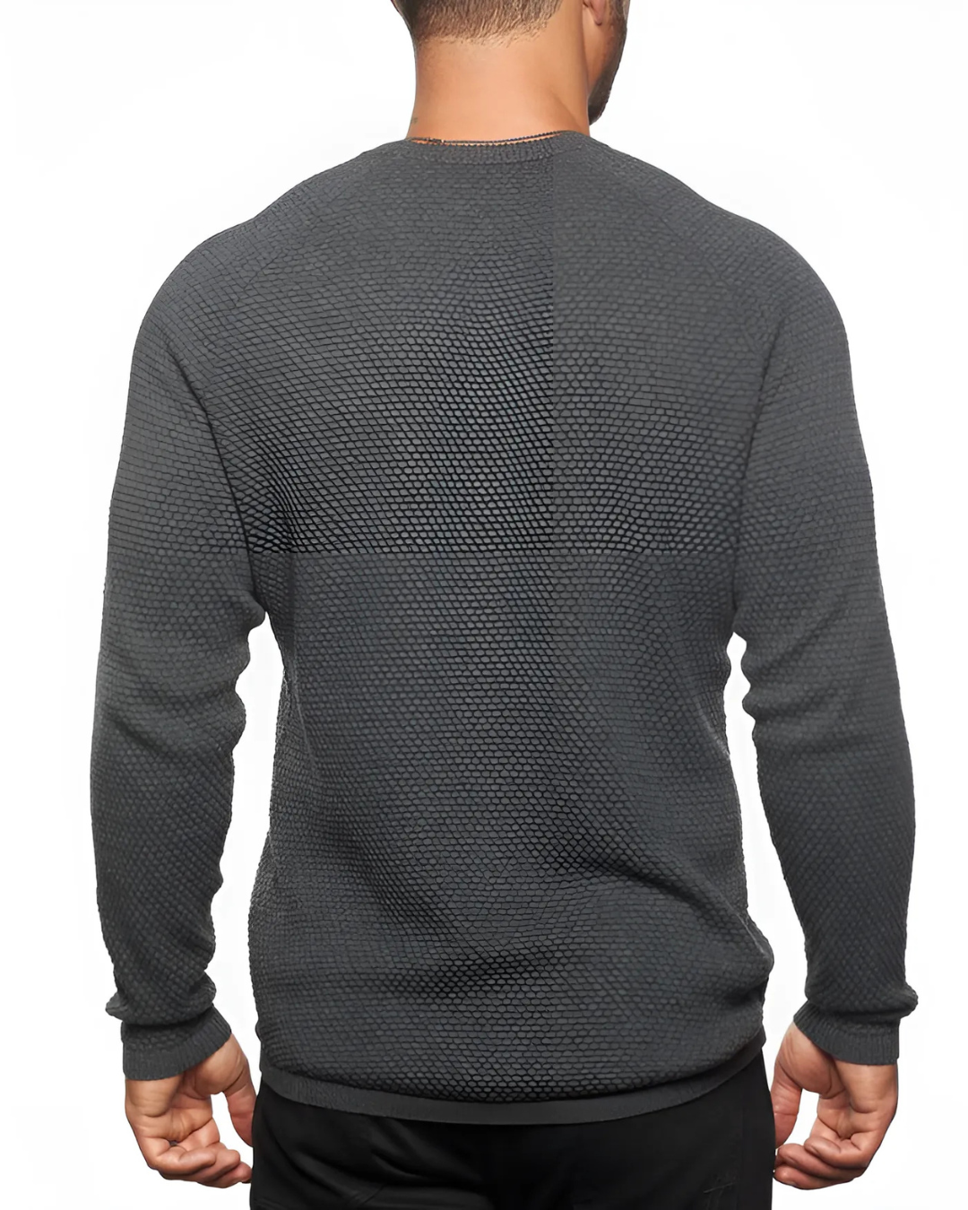 Jersey Manga Larga Elegante para Hombre