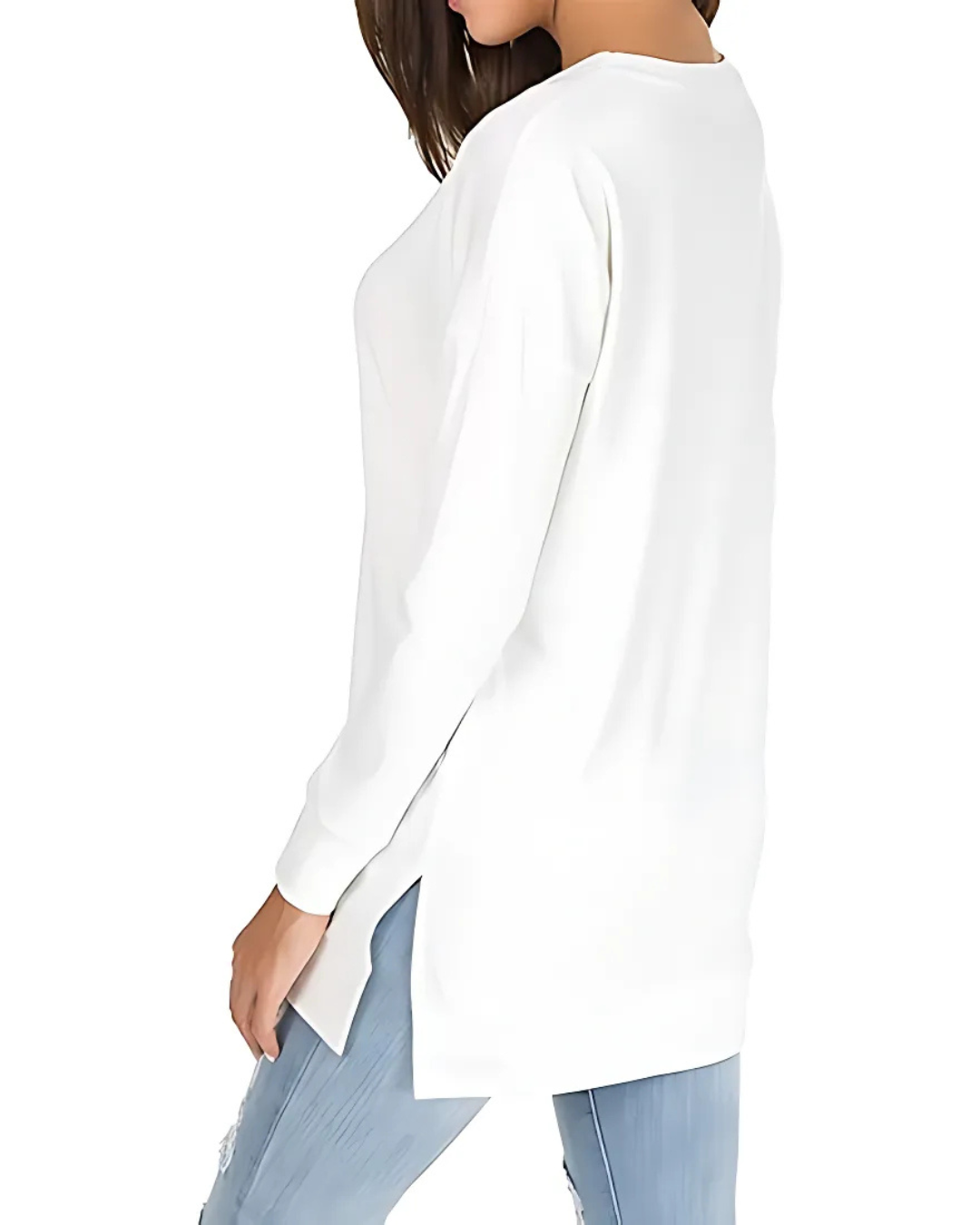 Jersey de Manga larga y Corte holgado para un Estilo Casual y Cómodo