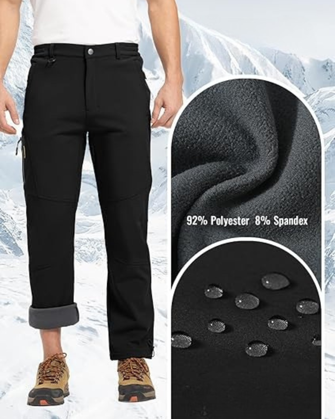 Pantalón Impermeable y Resistente a Cualquier Actividad para Hombre