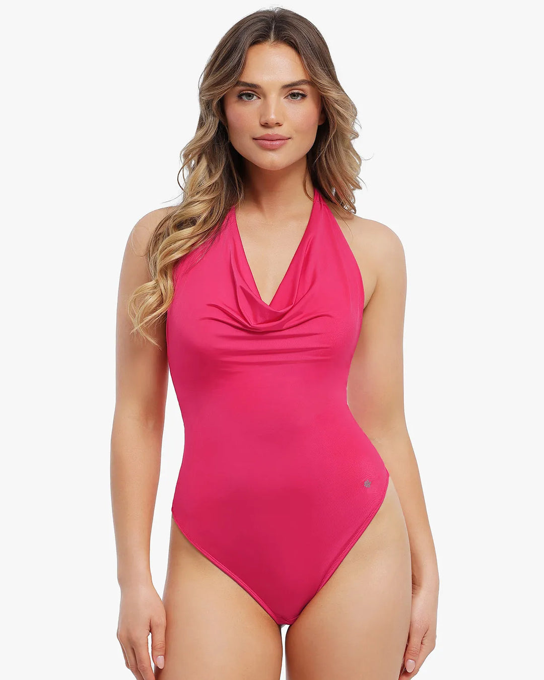 Body Modelador con Escote Holgado y Control del Vientre para Realzar la Figura con Elegancia