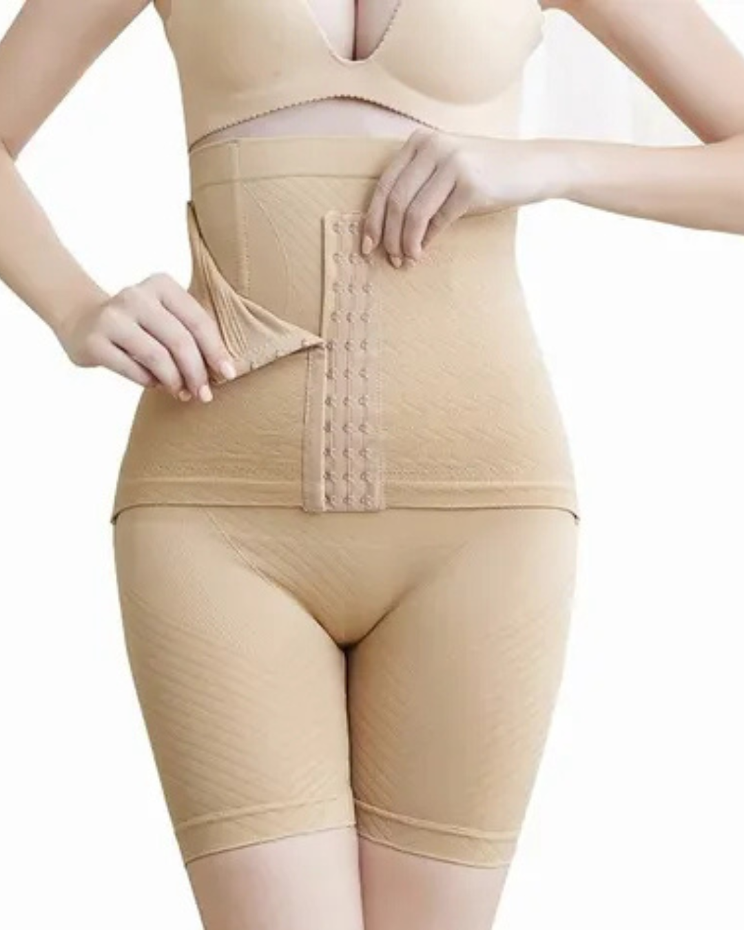 Faja moldeadora con broches: control firme y comodidad para resaltar tu figura