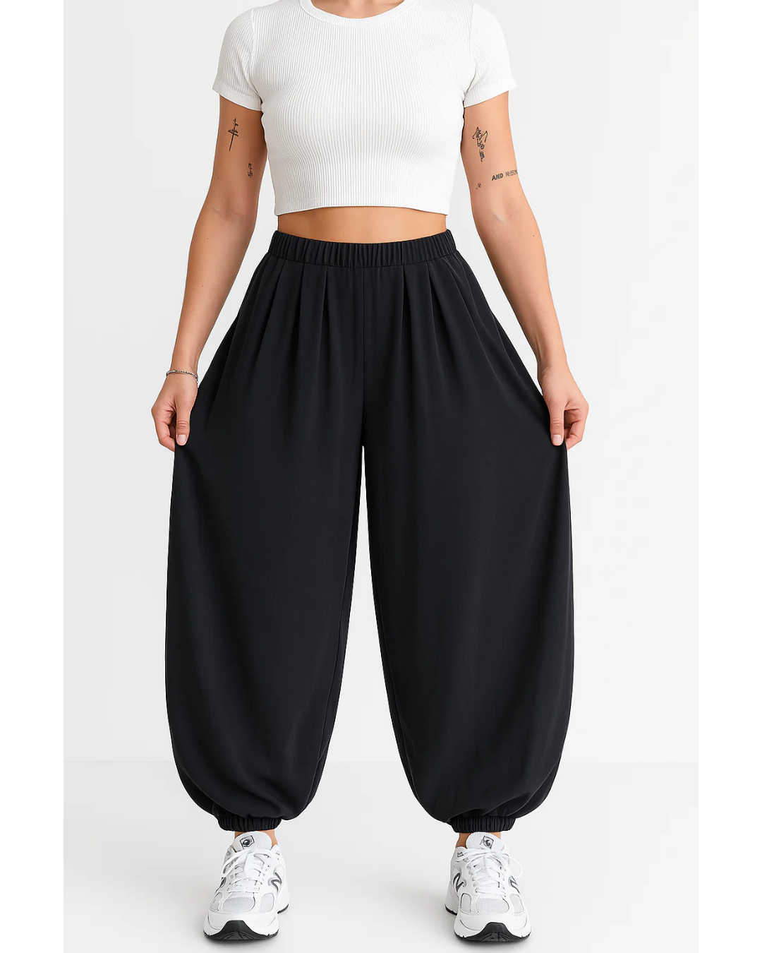 Pantalón Oversize de Estilo Bohemio con Diseño Atemporal y Confort Premium