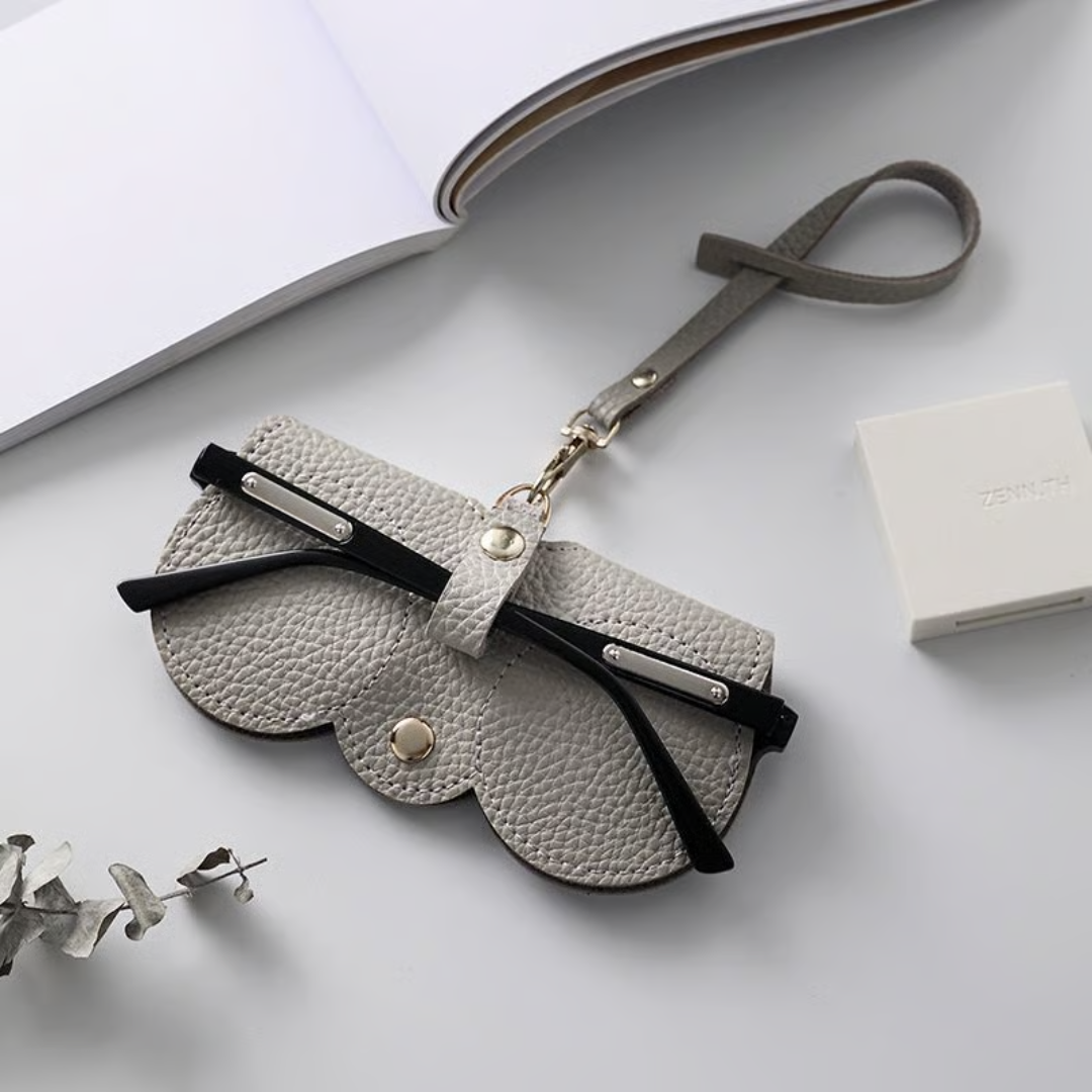 Estuche de Cuero para Gafas