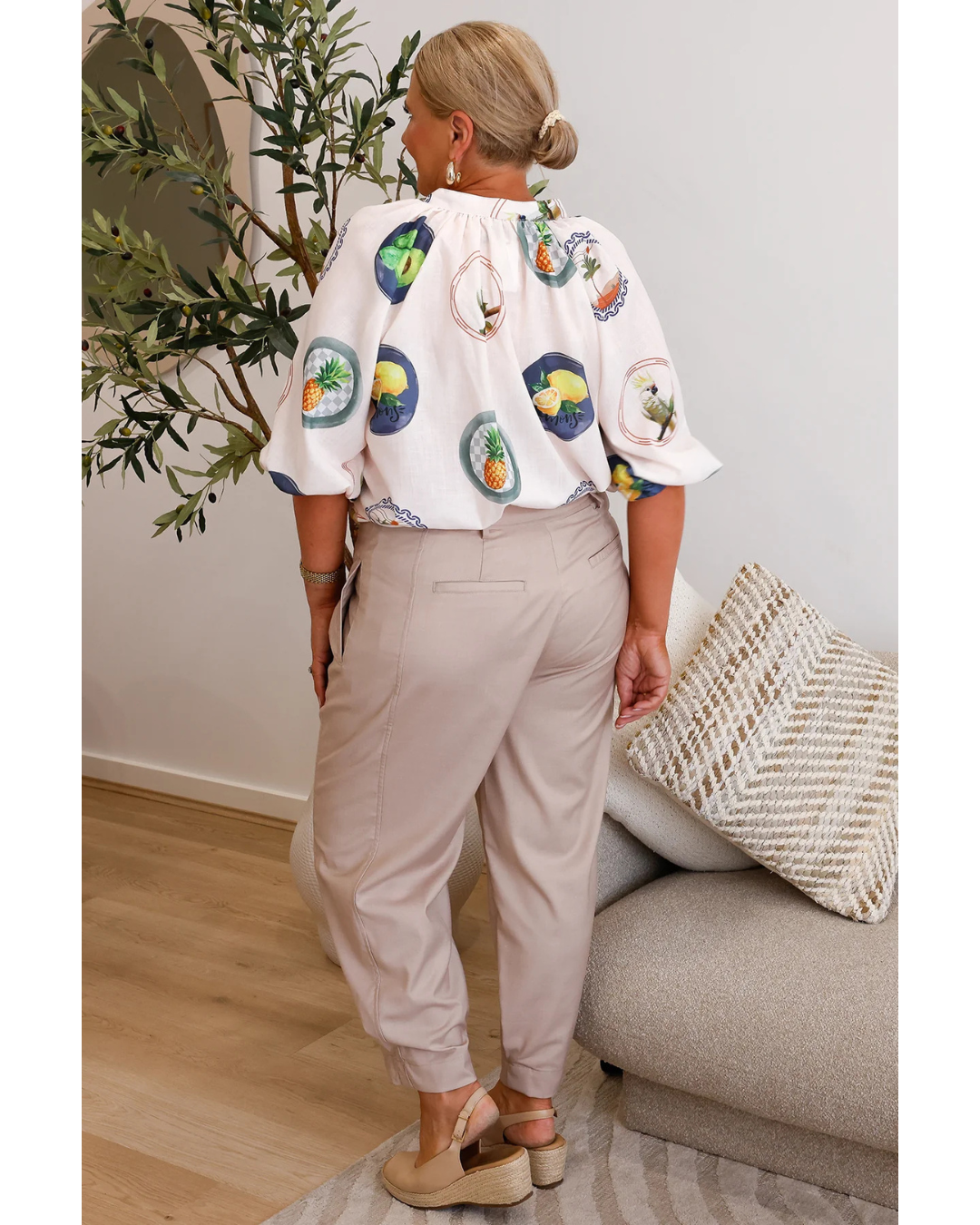 Pantalón Ajustado de Verano para Mujer