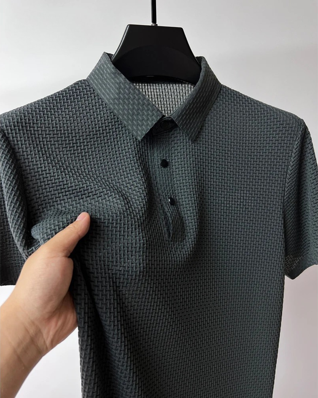 Polo Clásico de Algodón para Hombre