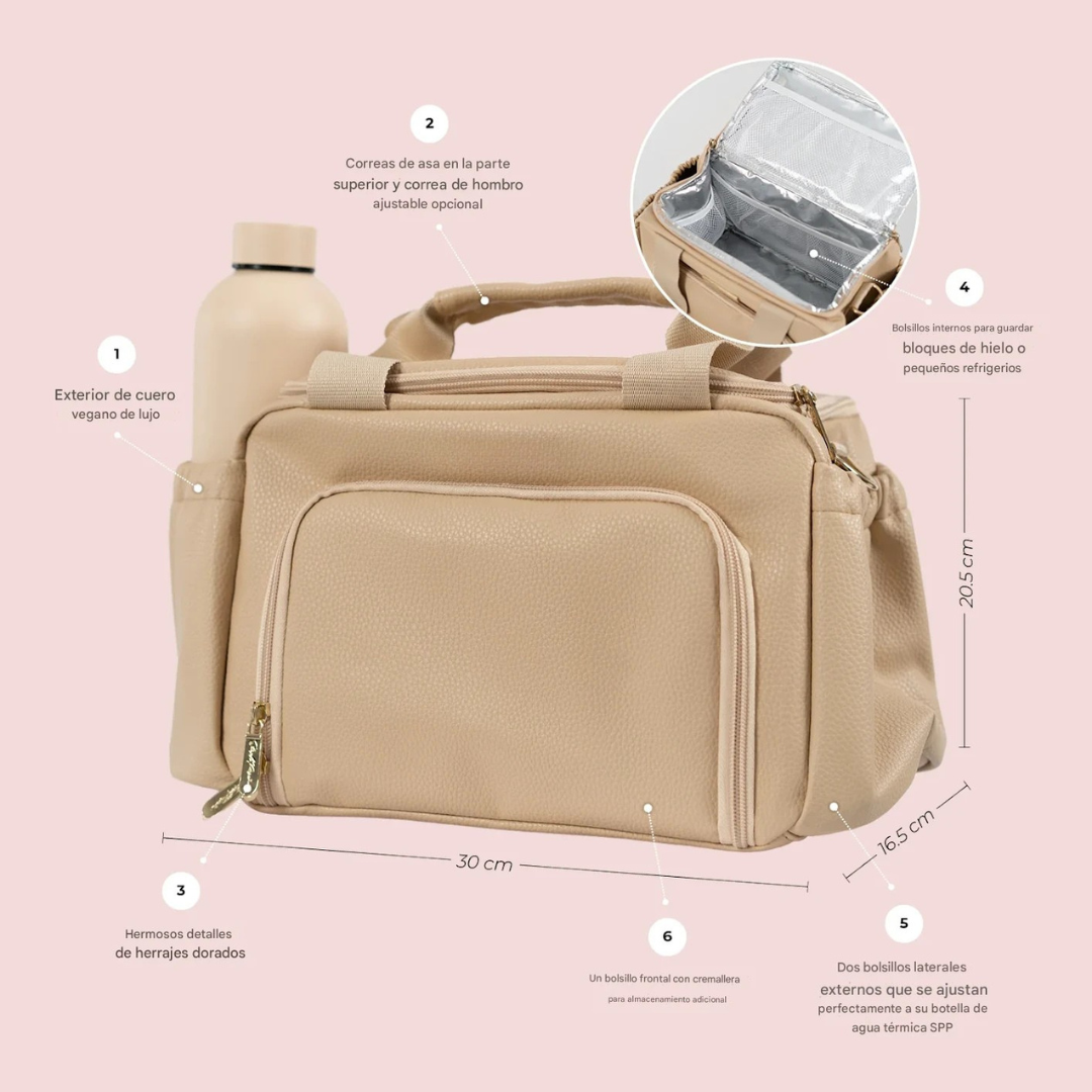 Bolso Térmico de Lujo para Almuerzo