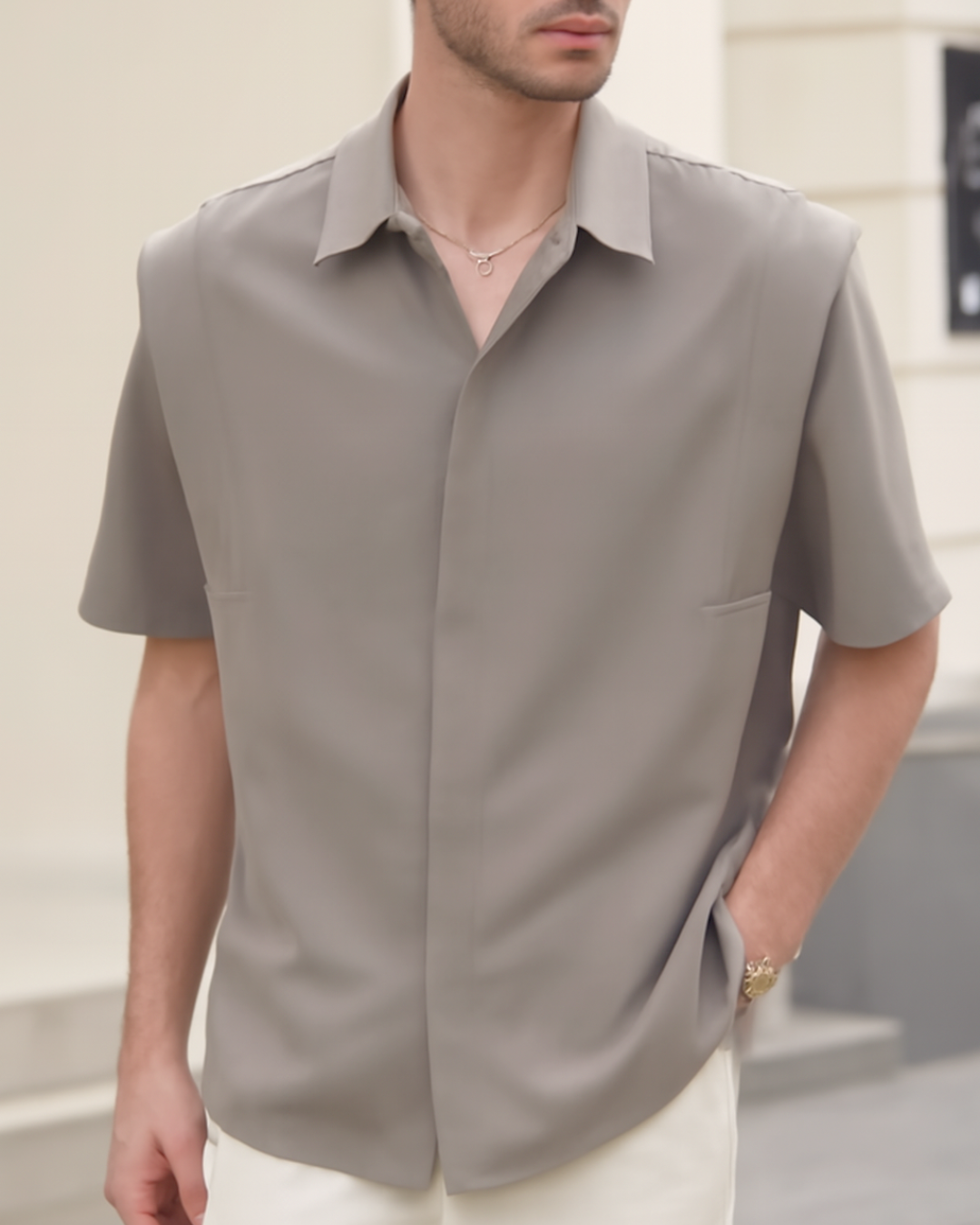 Camisa de Manga Corta para Hombre