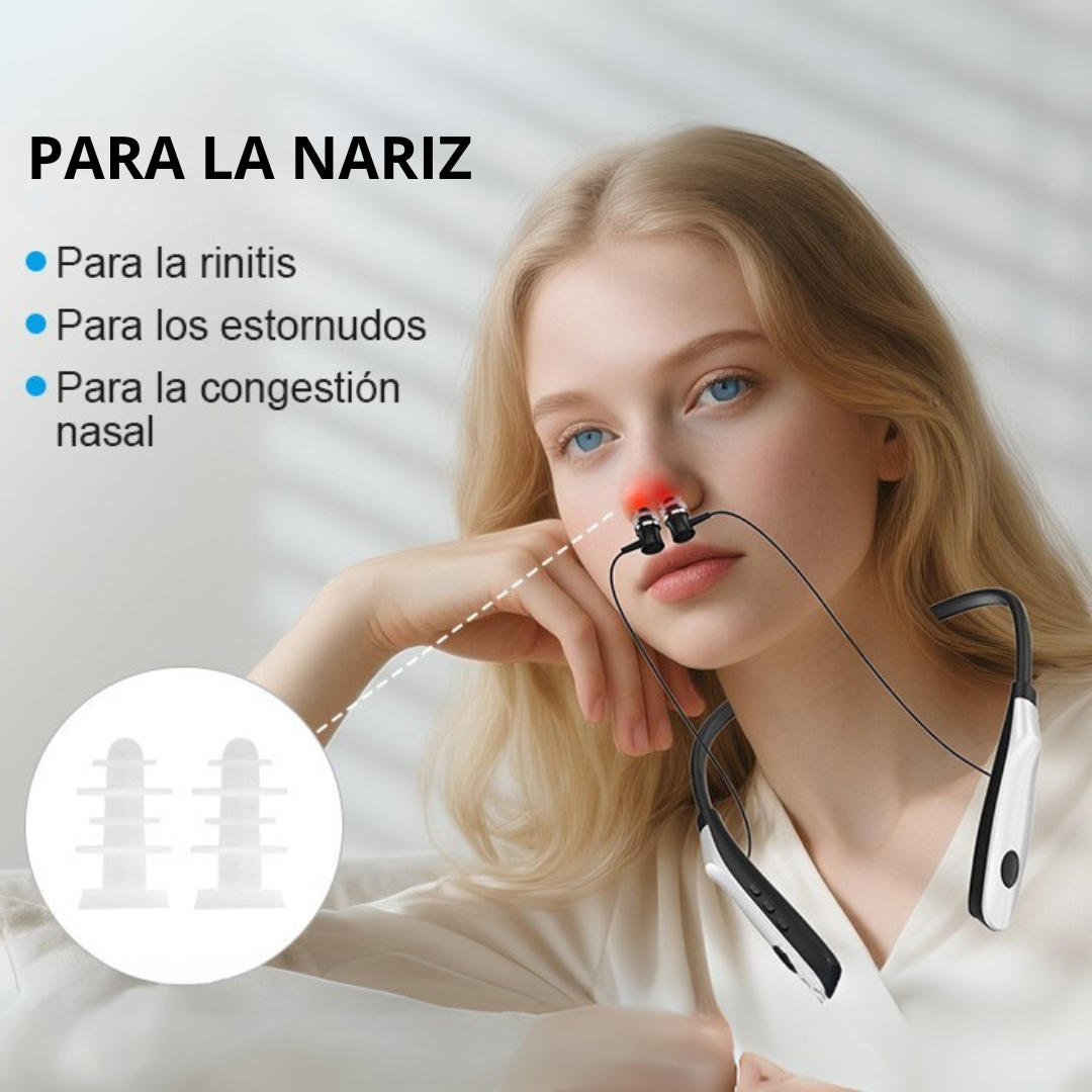 Tapones para Tinnitus con Luz Roja Terapéutica