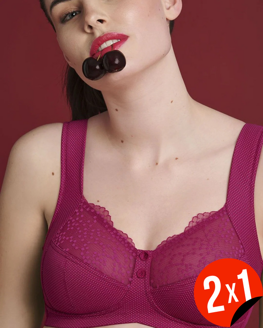 Sujetador con Aros y Tirantes Anchos (OFERTA 2X1)