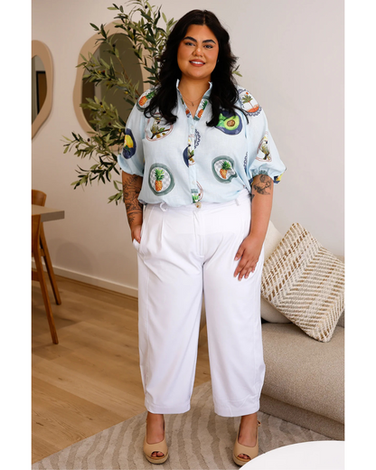 Pantalón Ajustado de Verano para Mujer