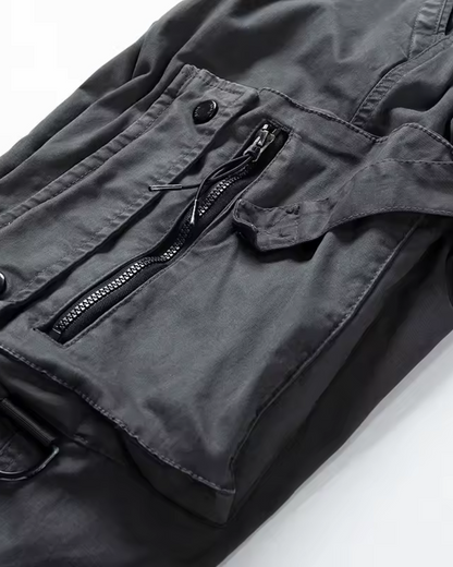Pantalones Cargo Vintage Para Hombre de Estilo Americano