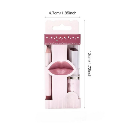 Set de Lápiz Labial y Delineador de Labios (OFERTA 2X1)