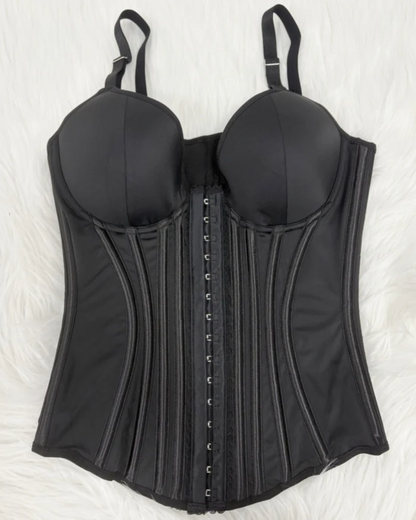 Faja colombiana estilo corsé con refuezo para mayor control abdominal