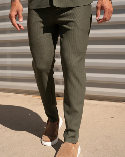 Conjunto Casual de Camiseta Manga Corta y Pantalón para Hombre