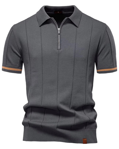 Polo Ligero con Tejido Suave y Resistente Para Hombre