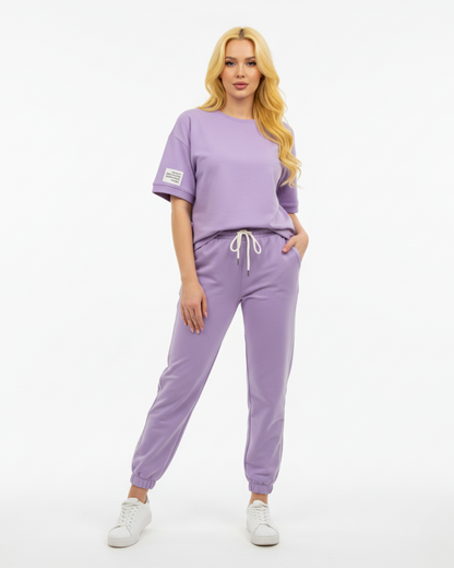 Conjunto Deportivo de Alto Confort Tejido Elástico y Transpirable para Mujer