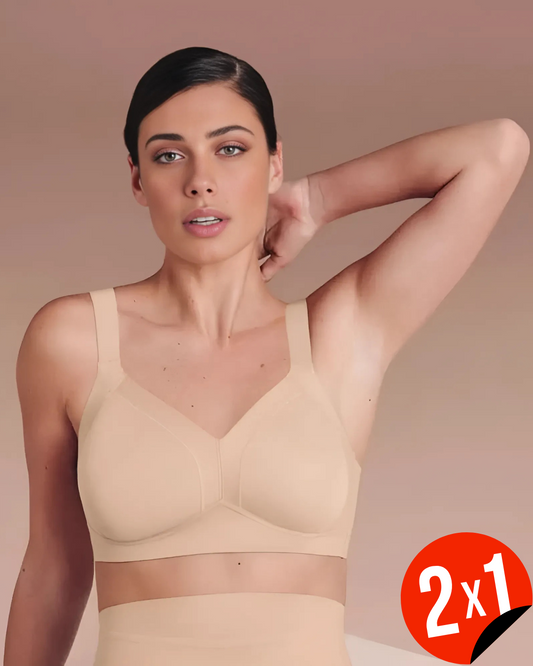 Sujetador con copas lisas sin aros ni costuras (OFERTA 2X1)